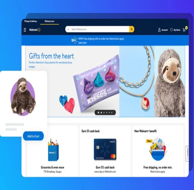 Walmart Storefront Design Services