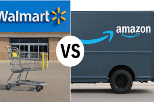 walmart amazon retail strategies