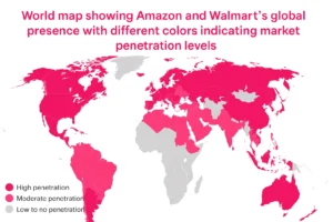 world map ecommerce program