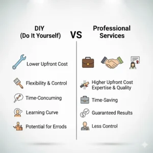 DIY vs Professional Services