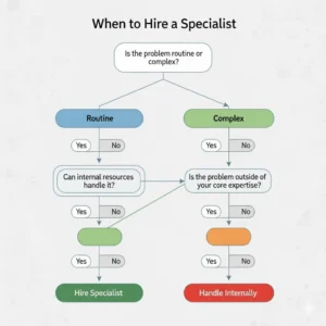 When to Hire a Specialist